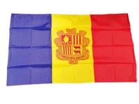 Andorra Flag 5ft x 3ft | Buy Andorra Value Flag | North West Flags