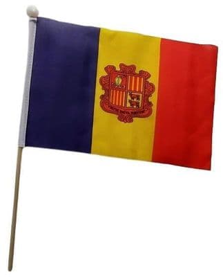 Andorra Hand Flag