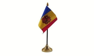 Andorra Table Flag