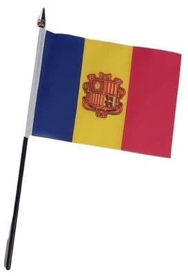 Andorra Table Flag - NO BASE