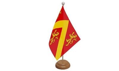 Anglesey Table Flag - Wood