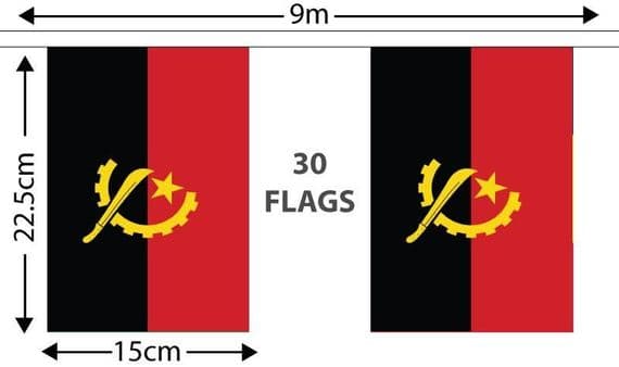 Angola Bunting | Buy Angola Bunting | North West Flags