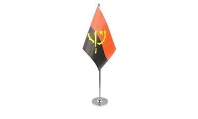 Angola Table Flag - Satin