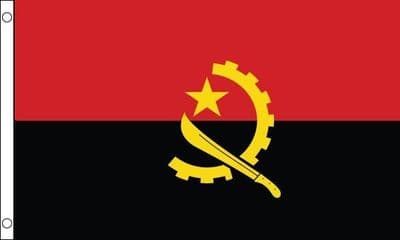 Angola VALUE Flag - 3ft x 2ft