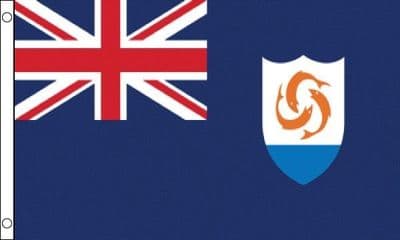 Anguilla Flag - 3ft x 2ft | Standard Polyester