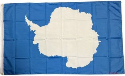 Antarctica Flag - 5ft x 3ft | Standard Polyester