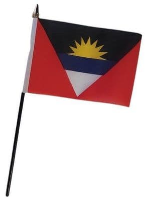 Antigua and Barbuda Table Flag - NO BASE