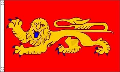 Aquitaine Flag - 5ft x 3ft | Standard Polyester
