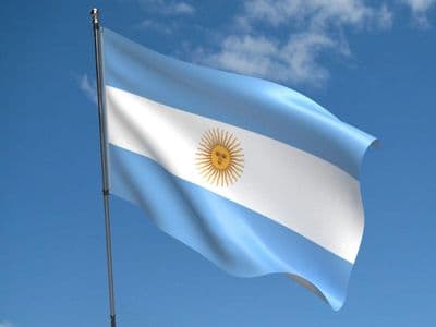Argentina Flag 5ft x 3ft
