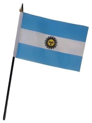 Argentina Table Flag - NO BASE