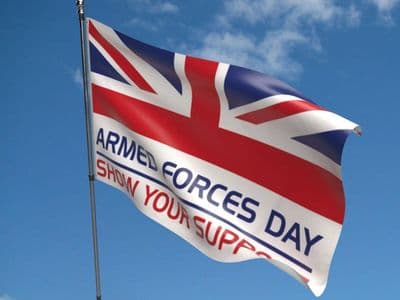 Armed Forces Day Flag 5ft x 3ft