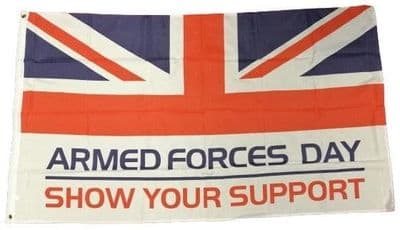 Armed Forces Day Flag - 5ft x 3ft | Standard Polyester