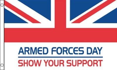 Armed Forces Day Flag GIANT 8ft x 5ft