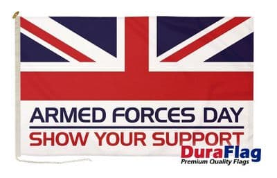 Armed Forces Day Premium Quality DuraFlag Rope & Toggle - 3ft x 2ft
