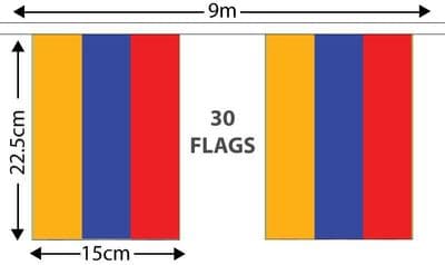 Armenia Bunting 9m