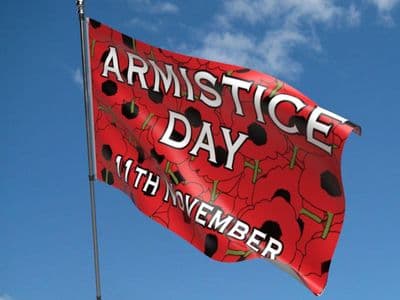 Armistice Day 5ft x 3ft Flag
