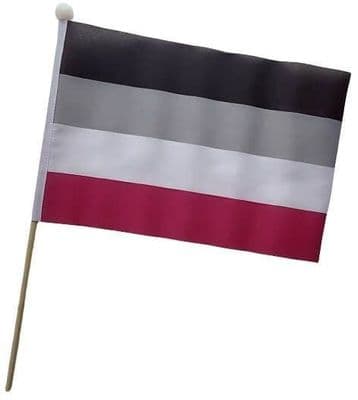 Asexual Hand Flag
