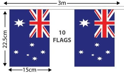 Australia Bunting 3m