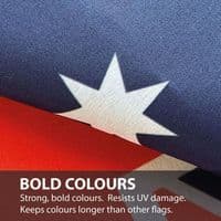 Australia Boat Flag - 15ft x 1ft with 2 Eyelets | Buy Australia Boat Flag - 15ft x 1ft with 2 Eyelets | North West Flags