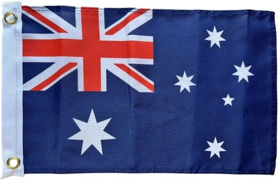 Australia Boat Flag - 15ft x 1ft with 2 Eyelets | Buy Australia Boat Flag - 15ft x 1ft with 2 Eyelets | North West Flags