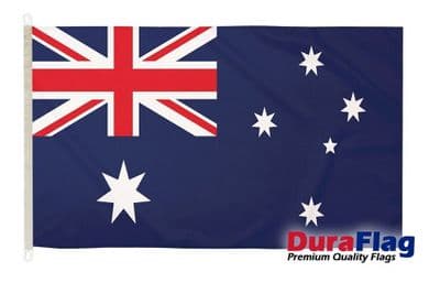 Australia Premium Quality DuraFlag Rope & Toggle - 5ft x 3ft