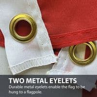 Austria Boat Flag - 15ft x 1ft with 2 Eyelets | Buy Austria Boat Flag - 15ft x 1ft with 2 Eyelets | North West Flags