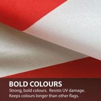 Austria Boat Flag - 15ft x 1ft with 2 Eyelets | Buy Austria Boat Flag - 15ft x 1ft with 2 Eyelets | North West Flags