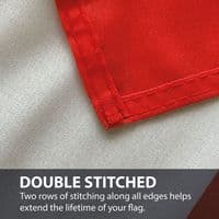 Austria Boat Flag - 15ft x 1ft with 2 Eyelets | Buy Austria Boat Flag - 15ft x 1ft with 2 Eyelets | North West Flags