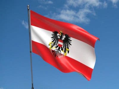 Austria Eagle 5ft x 3ft Flag