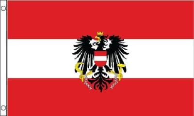 Austria Eagle Flag VALUE 3ft x 2ft