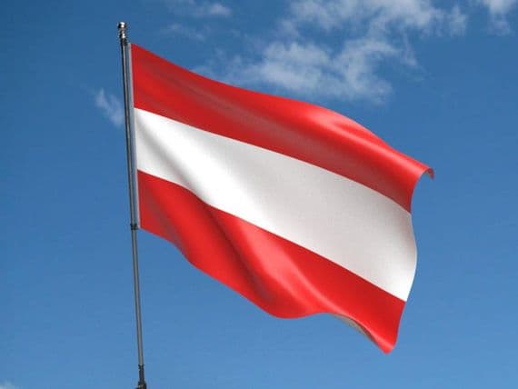 Austria Flag 5ft x 3ft | Buy Austria Value Flag | North West Flags