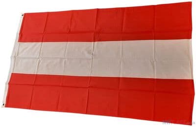 Austria Flag - 5ft x 3ft | Standard Polyester