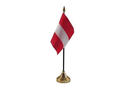 Austria Table Flag