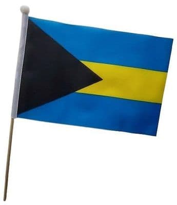 Bahamas Hand Flag