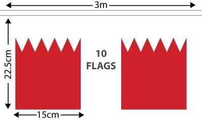 Bahrain Bunting 3m