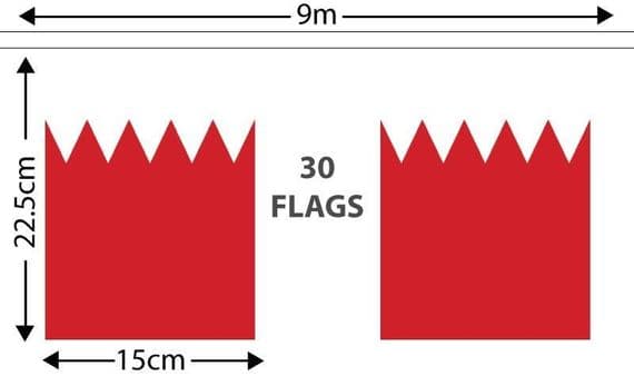 Bahrain Bunting | Buy Bahrain Bunting | North West Flags