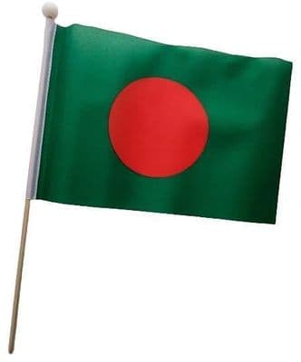 Bangladesh Hand Flag