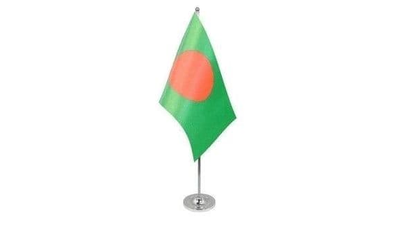 Bangladesh Satin Table Flag | Buy Bangladesh Satin Table Flag