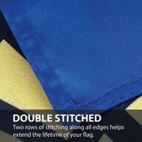 Barbados Boat Flag - 15ft x 1ft with 2 Eyelets | Buy Barbados Boat Flag - 15ft x 1ft with 2 Eyelets | North West Flags