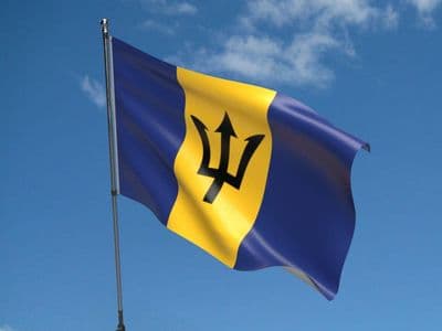 Barbados Flag 5ft x 3ft