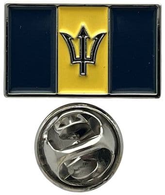 Barbados Flag Pin Badge