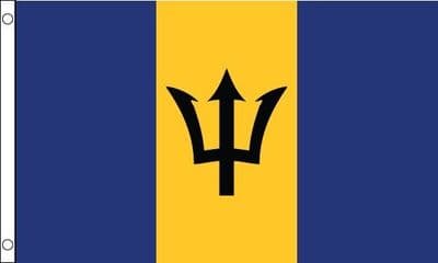 Barbados Flag VALUE 3ft x 2ft