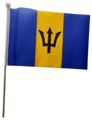 Barbados Hand Flag