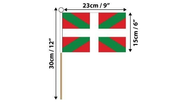 Basque Hand Symbol Basque Pack of Hand Flags | Buy Basque Pack of Hand Flags | NWFlags