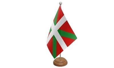 Basque Wooden Table Flag