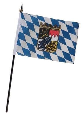 Bavaria Crest Table Flag - NO BASE