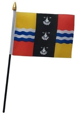 Bedfordshire Table Flag - NO BASE