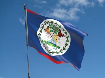 Belize Flag 5ft x 3ft