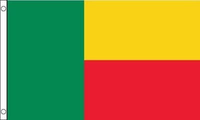 Benin Flag - 3ft x 2ft | Standard Polyester