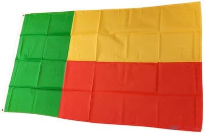 Benin Flag - 5ft x 3ft | Standard Polyester